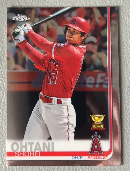 2019 Topps Chrome #1 Shohei Ohtani — front
