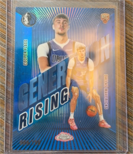 2025-26 Topps Chrome #GR-1 Cooper Flagg — front