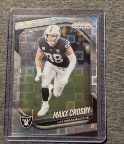 2025 Panini Prizm #195 Maxx Crosby — front