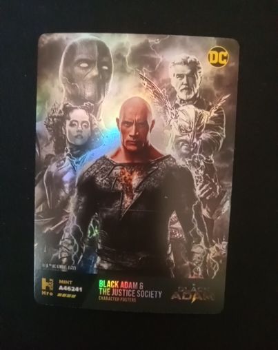 2022 DC Hybrid #A46241 Black Adam & The Justice Society Character Posters — front