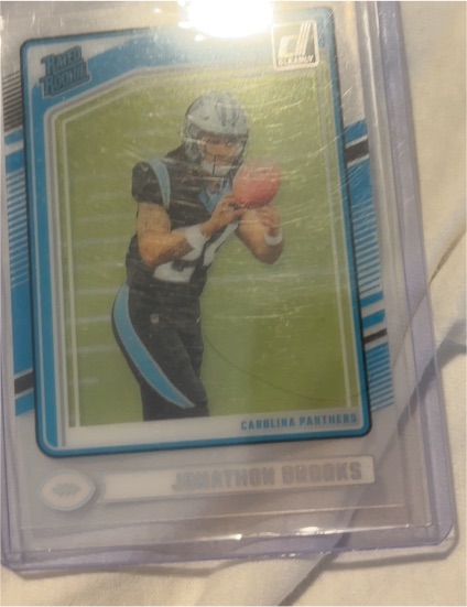 2024 Panini Donruss Clearly #70 Jonathon Brooks — front