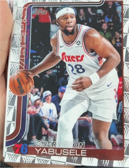 2025-26 Topps #26 Guerschon Yabusele Philadelphia 76ers — front