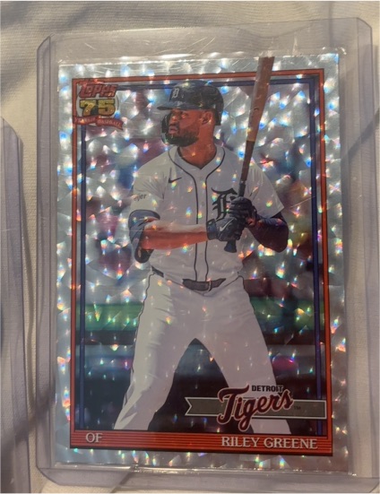 2026 Topps Series 1 #T91-2 Riley Greene — front