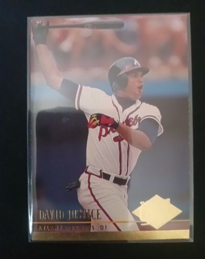 1994 Fleer Ultra #442 David Justice — front