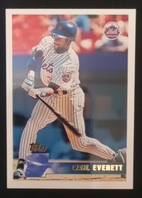 1996 Topps #281 Carl Everett — front