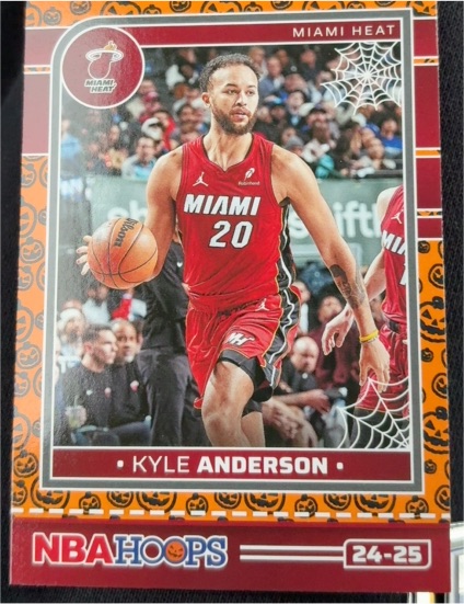 2024-25 Panini Haunted Hoops Orange Pumpkin #52 Kyle Anderson — front