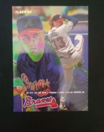 1995 Fleer #299 Steve Avery — front