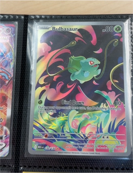 2025 Pokemon Mega Evolution #133 Bulbasaur — front