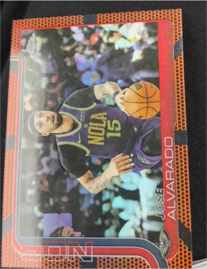 2025-26 Topps Chrome #144 Jose Alvarado — front