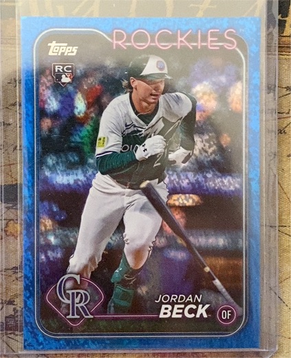 2024 Topps Update #US269 Jordan Beck — front
