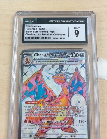 2023 Pokémon Black Star Promos #056 Charizard ex Premium Collection — front