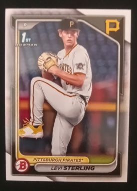 2024 Bowman Draft #BD-83 Levi Sterling — front