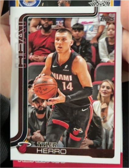 2025-26 Topps #73 Tyler Herro — front