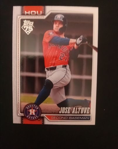 2026 Topps Series 1 #278 Jose Altuve — front