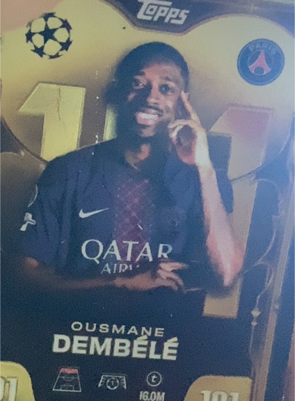 2024 Topps UEFA Champions League #101 Ousmane Dembélé — front