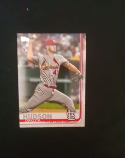 2019 Topps #697 Dakota Hudson — front