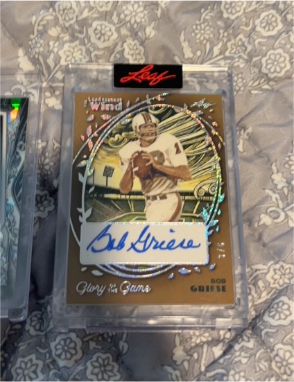 2025 Leaf Glory of the Game Bob Griese Autograph — front