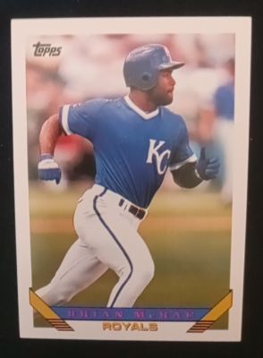 1993 Topps #49 Brian McRae — front