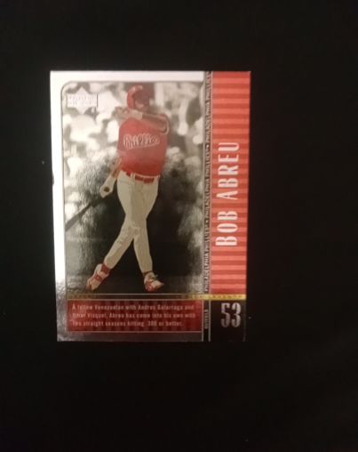 2000 Upper Deck Legends #53 Bob Abreu — front