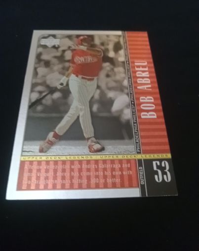 2000 Upper Deck Legends #53 Bob Abreu — front