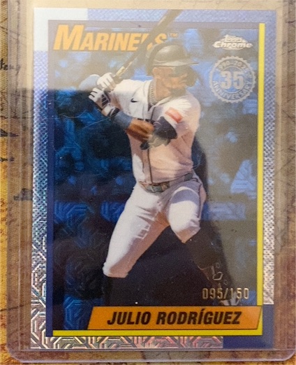2025 Topps Chrome #T90C-57 Julio Rodríguez — front