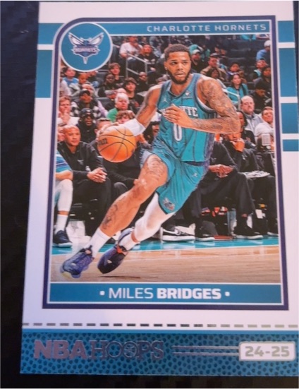 2024-25 Panini NBA Hoops #149 Miles Bridges — front
