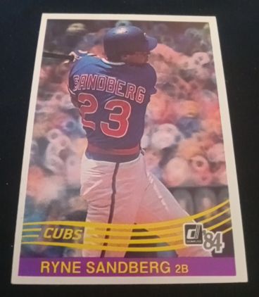 1984 Donruss #311 Ryne Sandberg — front