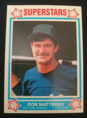 1989 MSA Superstars #11 Don Mattingly — front