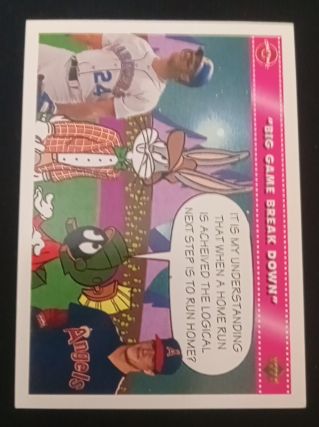 1992 Upper Deck Comic Ball 3 #134 Big Game Break Down Ken Griffey Jr. — front