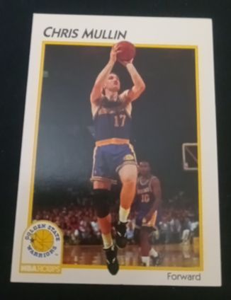 1991-92 NBA Hoops #15 Chris Mullin — front