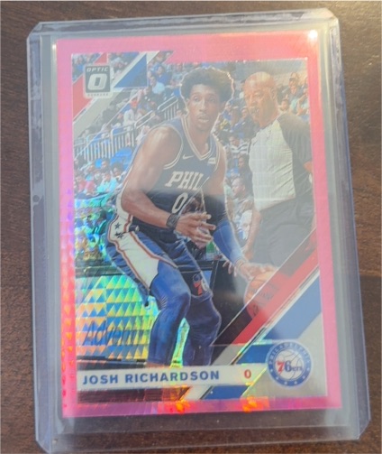 2019-20 Panini Donruss Optic #65 Josh Richardson — front