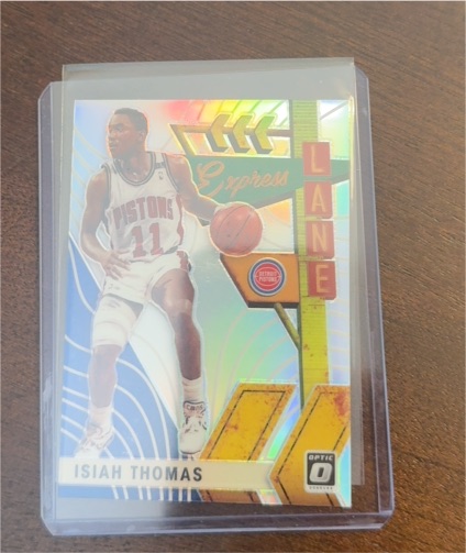 2019-20 Donruss Optic #2 Isiah Thomas Express Lane — front