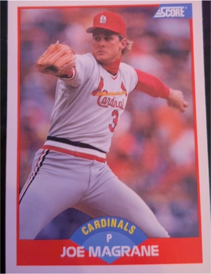 1989 Score #460 Joe Magrane — front