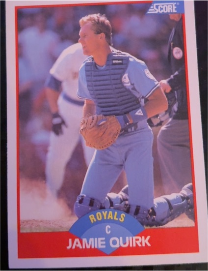 1989 Score #461 Jamie Quirk — front
