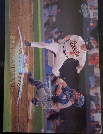 1999 Topps Stadium Club #127 Brady Anderson — front