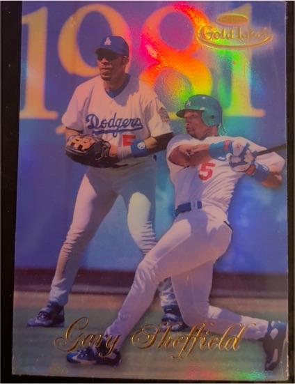 1998 Topps Gold Label #90 Gary Sheffield — front