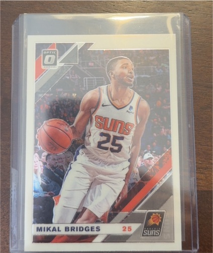 2019-20 Panini Donruss Optic #125 Mikal Bridges — front