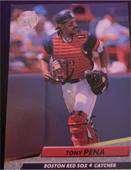 1992 Fleer Ultra #18 Tony Pena — front