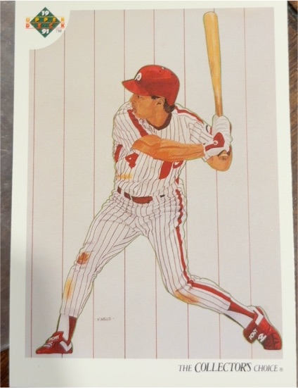 1991 Upper Deck #97 Lenny Dykstra — front