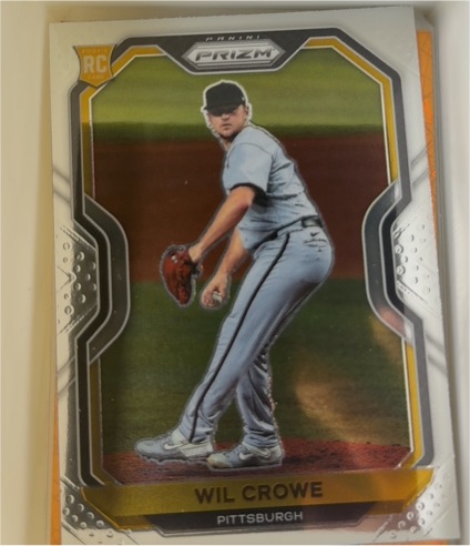 2021 Panini Prizm #102 Wil Crowe — front