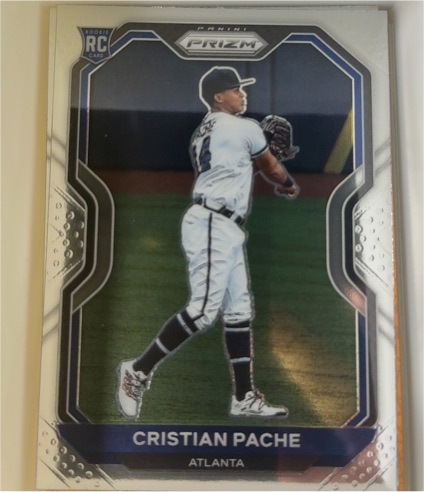 2021 Panini Prizm #144 Cristian Pache — front