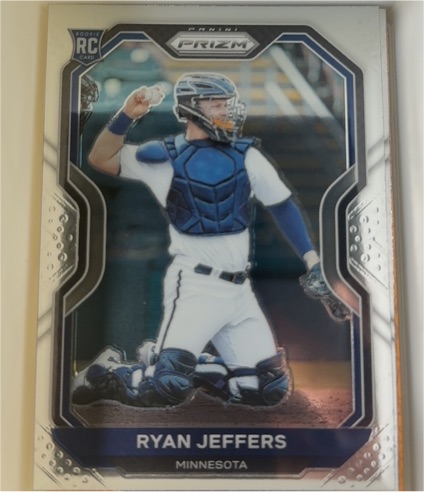2021 Panini Prizm #30 Ryan Jeffers — front