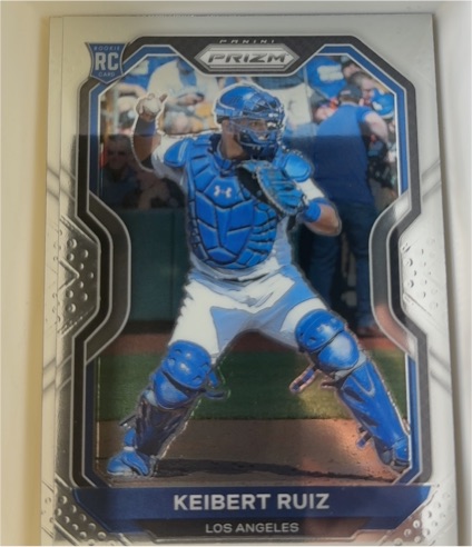 2021 Panini Prizm #87 Keibert Ruiz — front