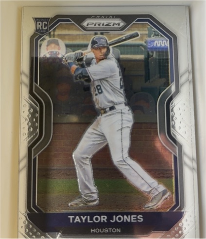 2021 Panini Prizm #184 Taylor Jones — front