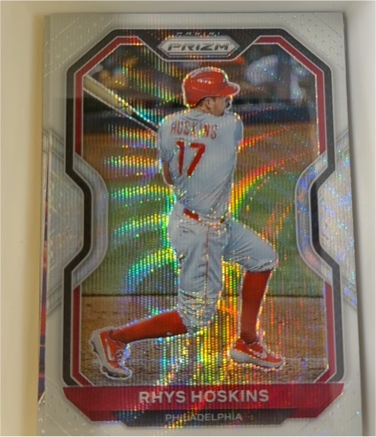 2021 Panini Prizm #167 Rhys Hoskins — front