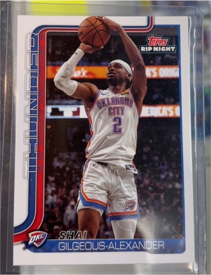 2025-26 Topps #115 Shai Gilgeous-Alexander — front