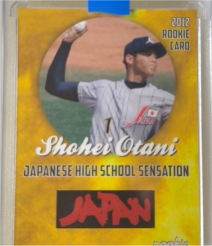 2012 Rookie Phenoms #RC Shohei Ohtani Japanese High School Sensation — front