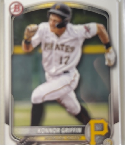 2025 Bowman #BP-86 Konnor Griffin — front