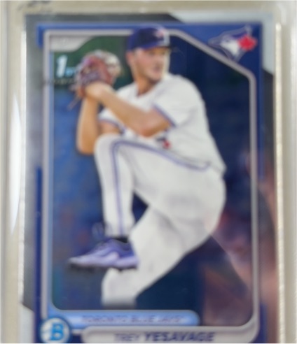 2024 Bowman Draft Chrome #BDC-92 Trey Yesavage — front