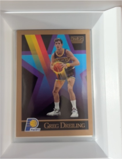 1990-91 SkyBox #387 Greg Dreiling — front